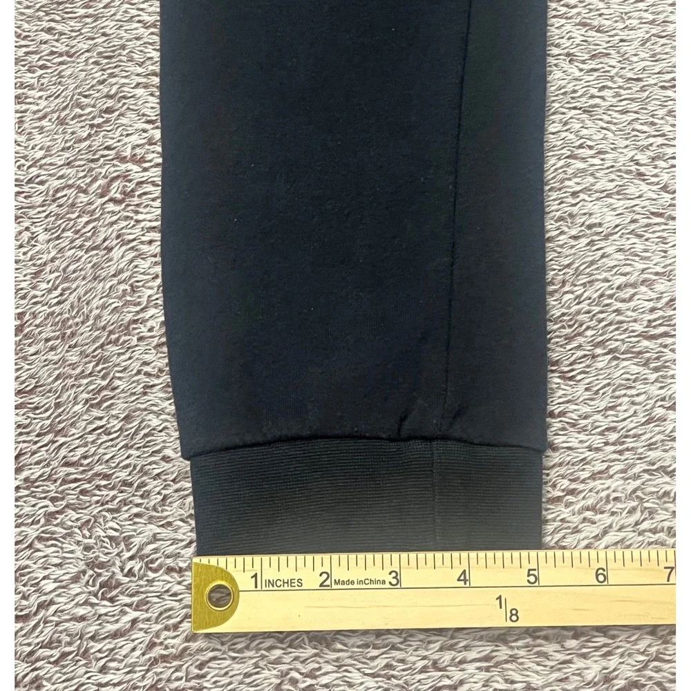 Nike Kids Youth L Black Fleece Jogger Sweatpants Big Logo Swoosh